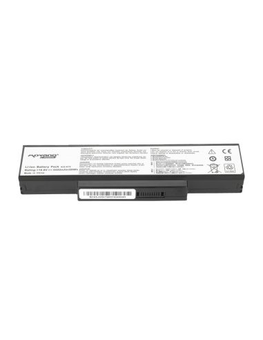 Bateria Movano Premium do Asus K72, K73, N73, X77 (6400mAh)