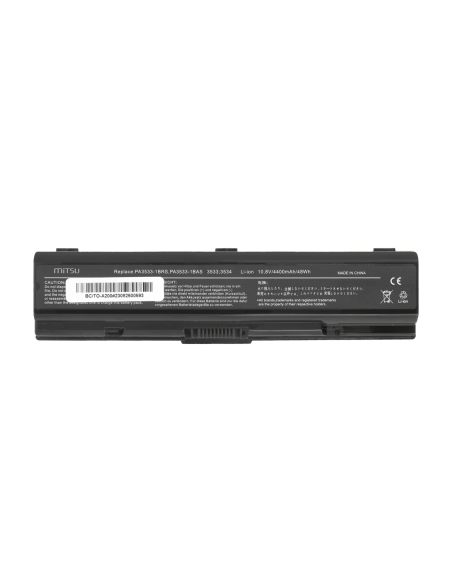 Bateria Mitsu do Toshiba A200, A300 (4400mAh)