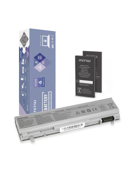 Die Batterie Mitsu bis Dell Latinity E6400" (4400 mAh)
