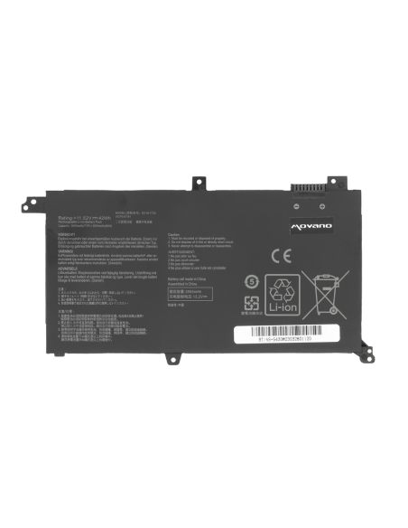 Bateria Movano do Asus Vivobook S14, S430, X430U, K430