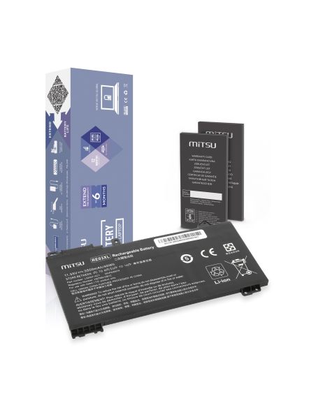 Bateria Mitsu do HP 430 G6, 450 G6
