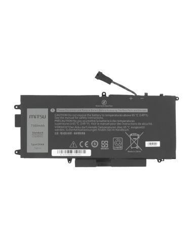 Bateria Mitsu do Dell Latitude E5289 (7300mAh)
