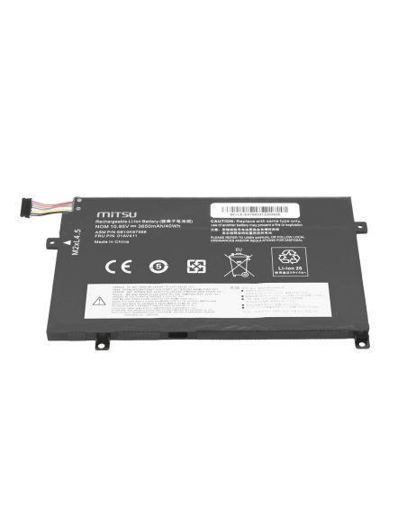 Bateria Mitsu do Lenovo ThinkPad E470, E475