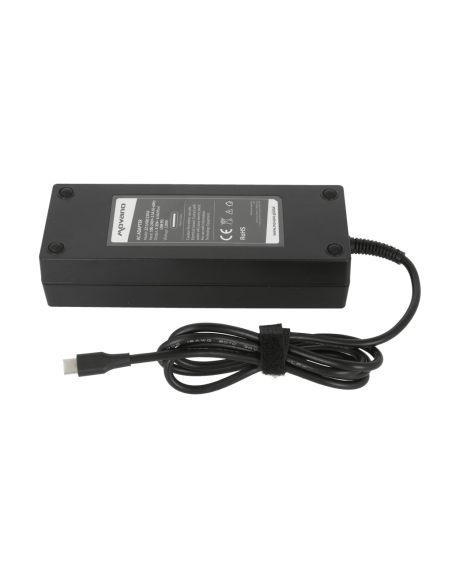 Zasilacz Movano130W USB type C USB-C do Dell (black)