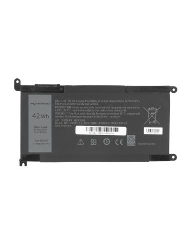 Bateria Movano do Dell Vostro 14 (5468), Inspiron 15 (5568) - 3600mAh