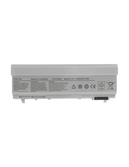 Bateria Mitsu do Dell Latitude E6400 (6600mAh)