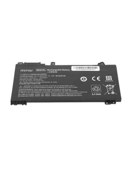 Bateria Mitsu do HP 430 G6, 450 G6