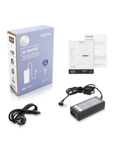 Stromversorger Mitsu 19v 3.42a (5.5x1.7) 65 bis Acer, Packard Bell