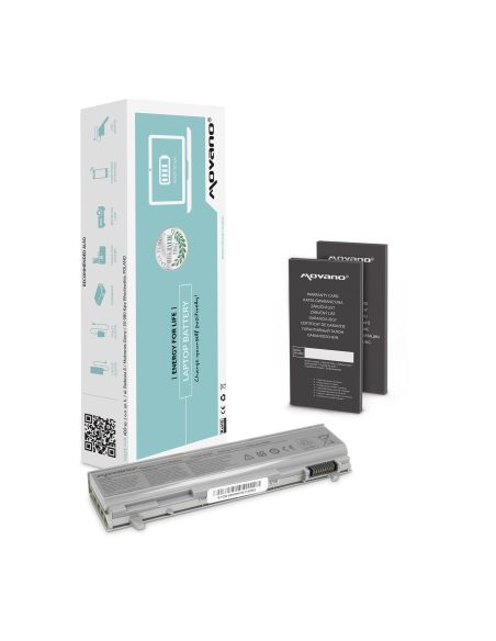 Bateria Movano do Dell Latitude E6400 (4400mAh)