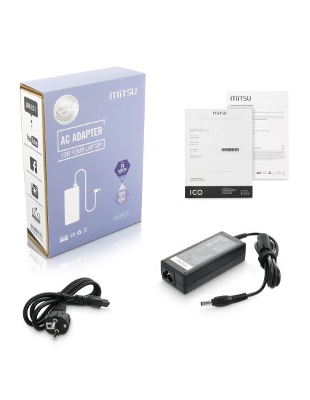 Zasilacz Mitsu 19v 3.16a (5.5x3.0 pin) 60W do Samsung