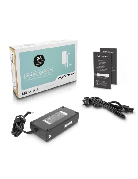 Zasilacz Movano 19.5v 10.3a (4.5x3.0 pin) 200W do HP
