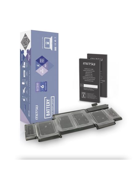 Bateria Mitsu do Apple MacBook Pro 13 A1502