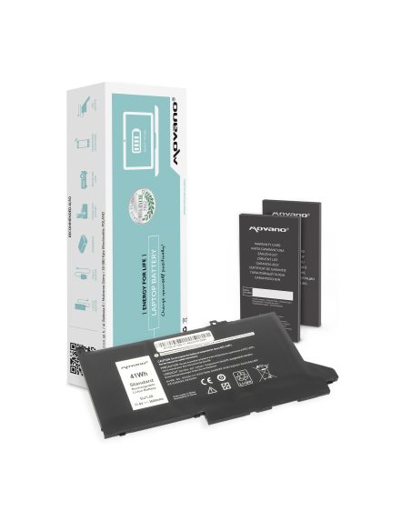 Bateria Movano do Dell Latitude 7390, 7490 - 11.4V