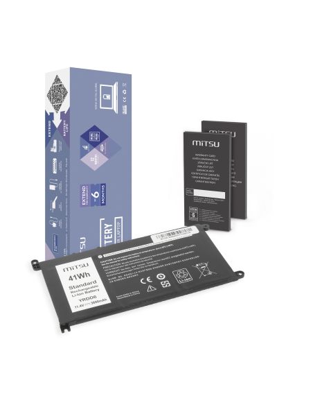 Bateria Mitsu do Dell Inspiron 14 (5481), 14 (5590)