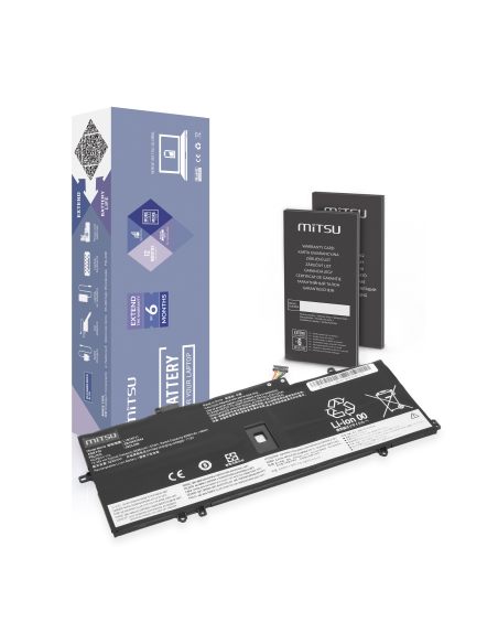 Bateria Mitsu do Lenovo Thinkpad X1 Carbon, Yoga (gen7, gen8)