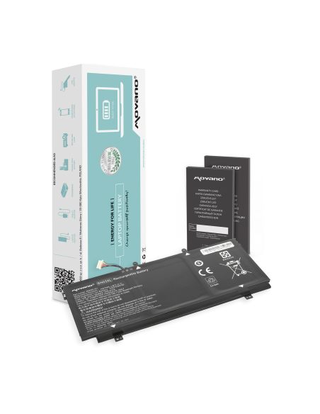 Bateria Movano do HP Spectre X360, 13-AC, 13T