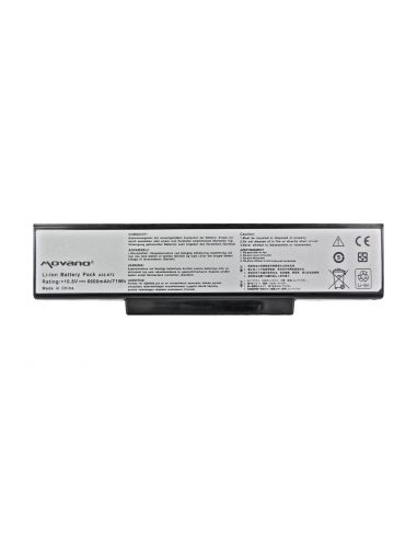 Bateria Movano do Asus K72, K73, N73, X77 (6600mAh)