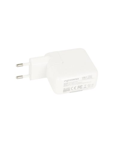 Zasilacz Movano 29W USB type C USB-C (white)