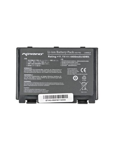 Bateria Movano do Asus F82, K40, K50, K60, K70