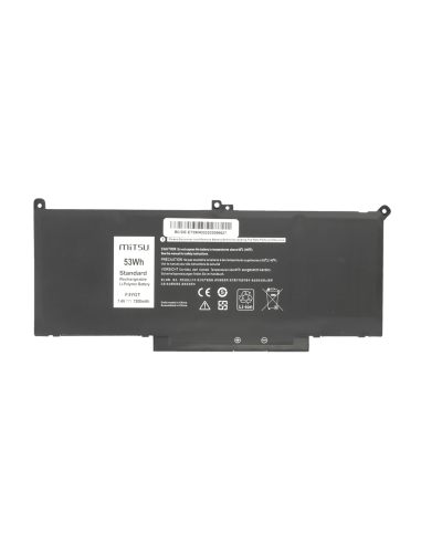 Bateria Mitsu do Dell Latitude 7390, 7490