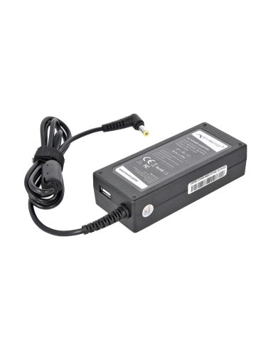 Zasilacz Movano 19v 3.42a (5.5x1.7) 65W z wyjściem USB - Acer, Packard Bell