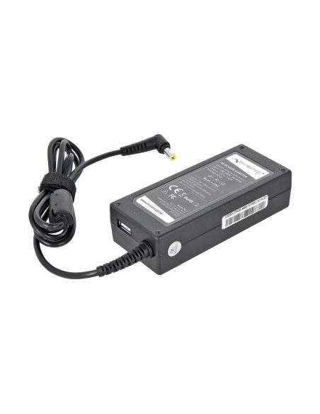 Zasilacz Movano 19v 3.42a (5.5x1.7) 65W z wyjściem USB - Acer, Packard Bell