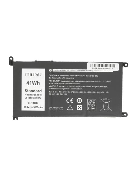 Bateria Mitsu do Dell Inspiron 14 (5481), 14 (5590)