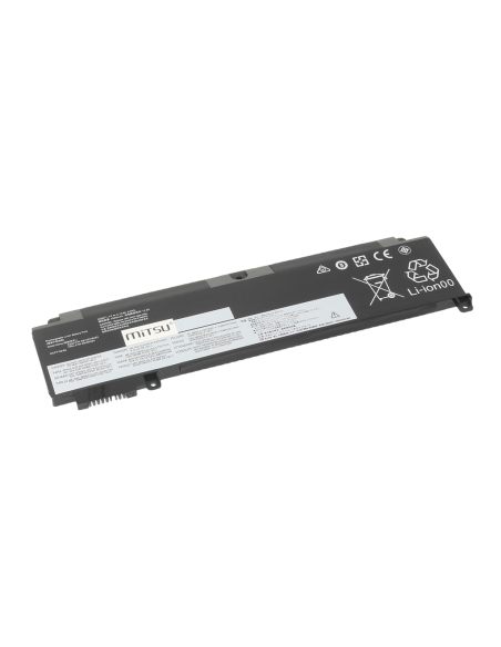 Bateria Mitsu do Lenovo ThinkPad T460s, T470s - przednia bateria