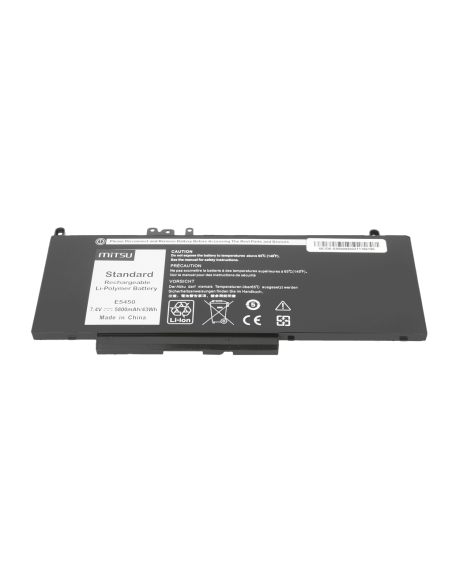 Bateria Mitsu do Dell Latitude E5450, E5550 - 7.4V