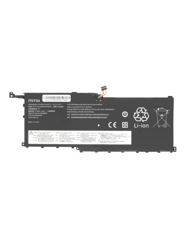 Bateria Mitsu do Lenovo ThinkPad X1 Carbon 4th