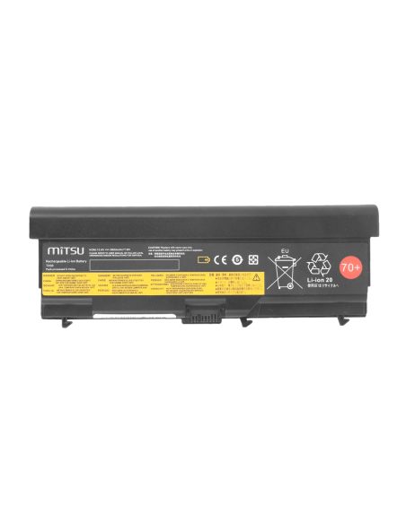 Bateria Mitsu do Lenovo ThinkPad T430, T530 (6600mAh)