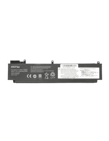 Bateria Mitsu do Lenovo ThinkPad T460s, T470s - tylna bateria
