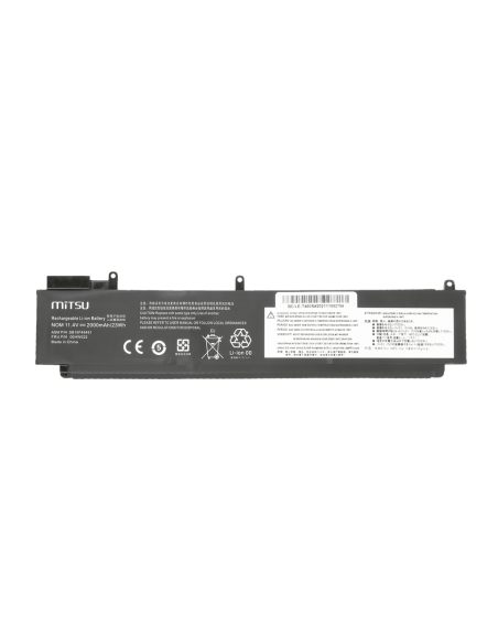 Bateria Mitsu do Lenovo ThinkPad T460s, T470s - tylna bateria