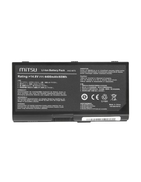 Bateria Mitsu do Asus G72, M70, N70