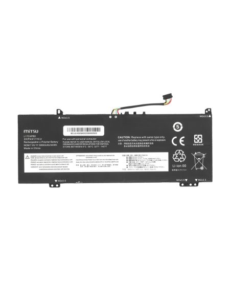 Bateria Mitsu do Lenovo IdeaPad 530S-14IKB, 530S-15IKB