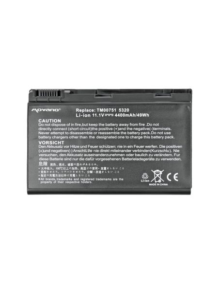 Bateria Movano do Acer TM 5320, 5710, 5720, 7720