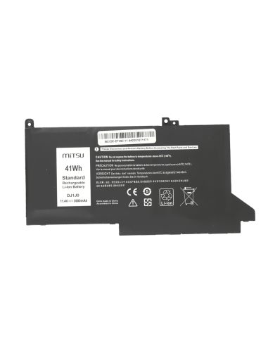 Bateria Mitsu do Dell Latitude 7390, 7490 - 11.4V