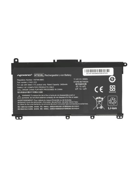 Bateria Movano do HP 240, 250 G7, 340 G5