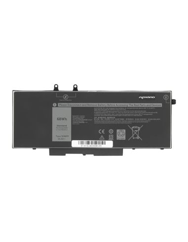 Bateria Movano do Dell Latitude 14 (5410), 15 (5510)