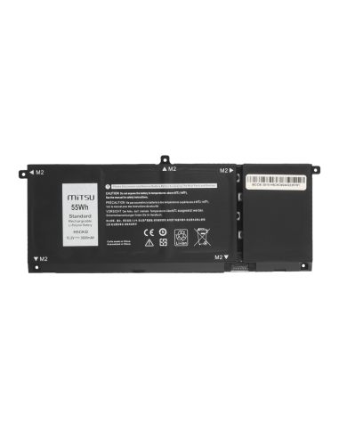 Bateria Mitsu do Dell Latitude 15 (3510), Inspiron 13 (7306) - 15.2V