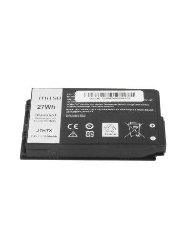 Bateria Mitsu do Dell Latitude Rugged Extreme 12 (7202), 12 (7212), 12 (7220)