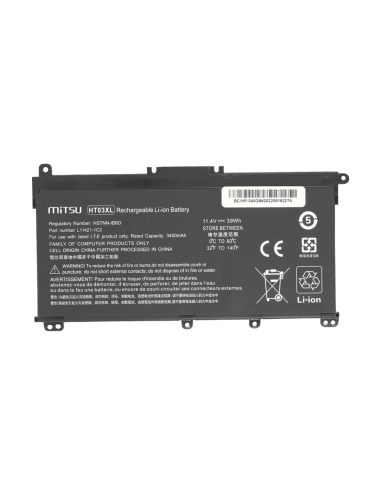 Bateria Mitsu do HP 240 G7, 250 G7, 340 G5
