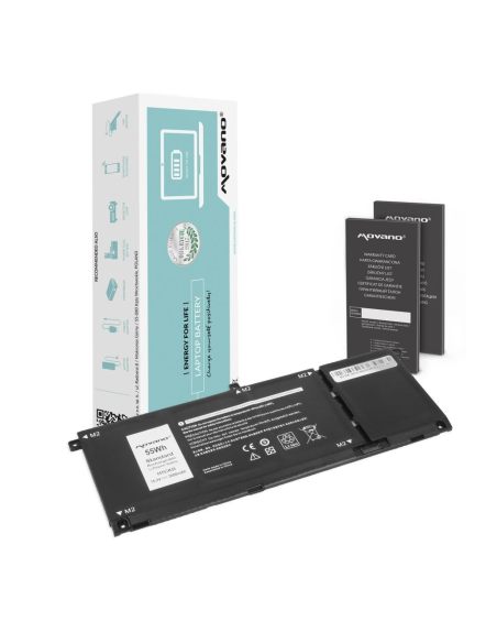 Bateria Movano do Dell Latitude 15 (3510), Inspiron 13 (7306) - 15.2V