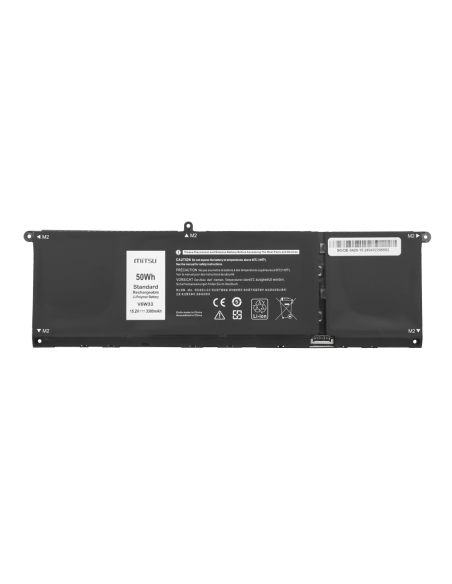 Bateria Mitsu do Dell Latitude 14 (3420), Inspiron 15 (3511) - 15.2V