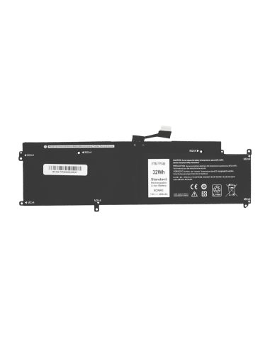 Bateria Mitsu do Dell Latitude 13 (7370), (E7370)