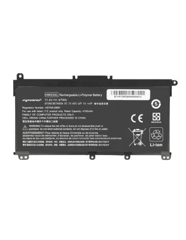 Bateria Movano do HP 250 255 G9, 15-EH