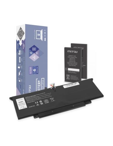 Bateria Mitsu do Dell Latitude 13 7310, 7410