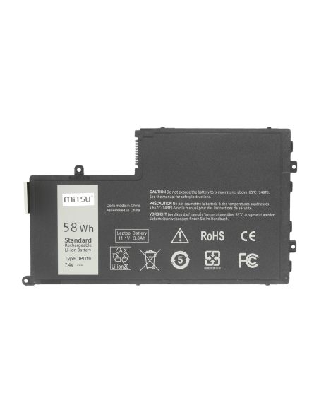 Bateria Mitsu do Dell Inspiron 15 (5542), 14 (5445) - 7.4V