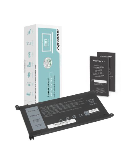 Bateria Movano do Dell Vostro 14 (5468), Inspiron 15 (5568) - 3100mAh