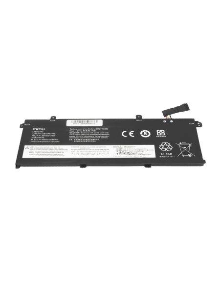 Bateria Mitsu do Lenovo ThinkPad T490, T495, P43s, P14s